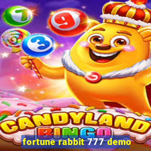 fortune rabbit 777 demo